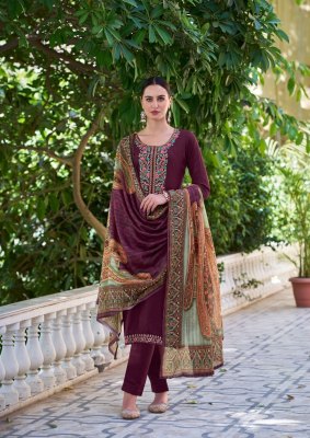 The hermitage shop and begum vol 2 pure viscose unstitched suit catalogue at low rate  salwar kameez catalogs