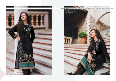 Itrana present Lalita cotton satin heavy digital printed hand work unstitched suit material catalogue at amaviexpo salwar kameez catalogs