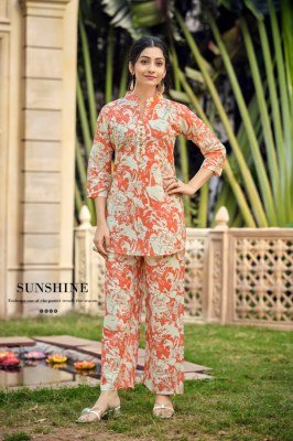 Tips And Tops Cotton Trends Vol 03 Designer Cotton Printed Co-ord Sets kurtis catalogs