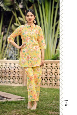 Tips And Tops Cotton Trends Vol 03 Designer Cotton Printed Co-ord Sets kurtis catalogs