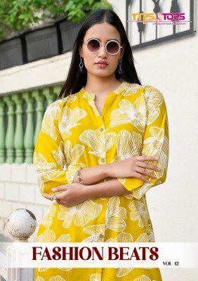 Tips And Tops Fashion Beats Vol 12 Heavy Reyon Print Co-ord Set  Wholesale Collection co ord set catalogs