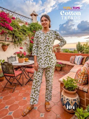 Tips & Tops Cotton Trends Vol 05 Printed Cotton Co-Ord Set (M–3XL) co ord set catalogs