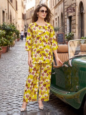Tips & Tops Lifestyle Vol. 4 Heavy Rayon Printed Co-Ord Set co ord set catalogs