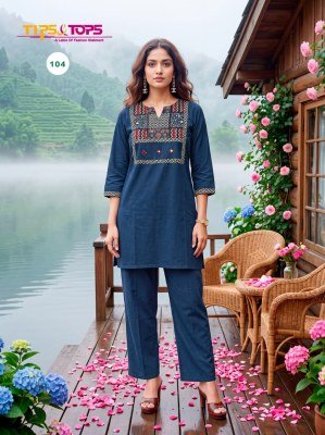 Tips & Tops Senorita Premium Dhabu Cotton Co-Ord Set co ord set catalogs