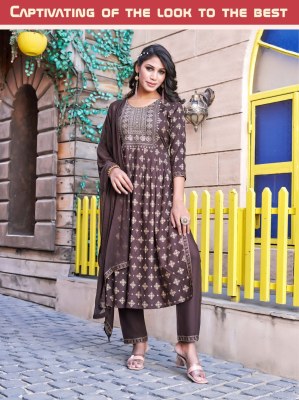 Tips and Tops by Gungun reyon heavy embroidered readymade suit catalogue at amaviexpo readymade suit catalogs
