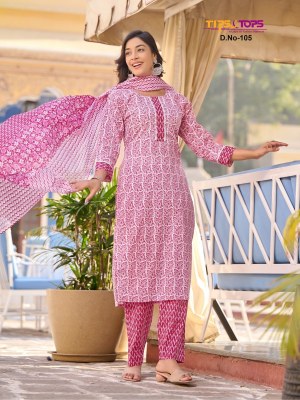 Tips and Tops by Summer Fashion cotton printed readymade suit catalogue at affordable rate readymade suit catalogs