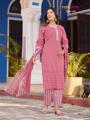 Tips and Tops by Summer Fashion cotton printed readymade suit catalogue at affordable rate readymade suit catalogs