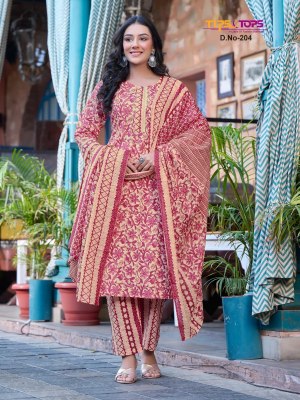 Tips and Tops by Summer fashion cotton printed readymade suit catalogue at affordable rate readymade suit catalogs