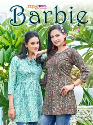 Tips and tops Barbie western short top collection  Tips and tops