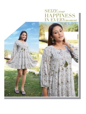 Tips tops and Looks vol 6 fancy heavy reyon printed western top catalogue at affordable rate western wear catalogs