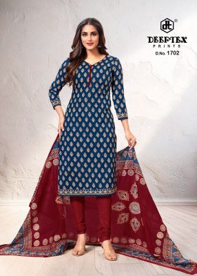 Tradition Vol 17 by Deeptex Heavy Cotton Printed dress material catalogue at wholesaler dress material catalogs