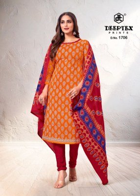 Tradition Vol 17 by Deeptex Heavy Cotton Printed dress material catalogue at wholesaler dress material catalogs