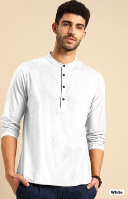 Tradition present Short Kurta for every function and celebration also casual wear mens shirt collection with low price mens t-shirt