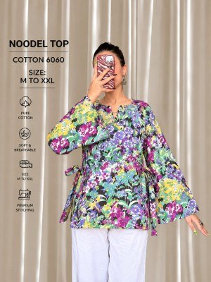 Trending Noodle Strap Printed Top Collection Pure Cotton 20 Designs  wholesale catalogs