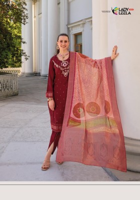 Tulips 2 by Lady Leela pure handwork designer readymade suit catalogue  readymade suit catalogs