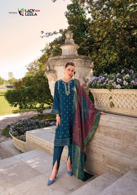 Tulips 2 by Lady Leela pure handwork designer readymade suit catalogue  readymade suit catalogs