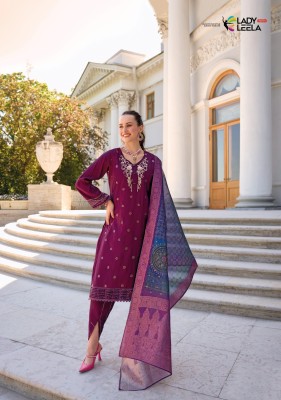 Tulips 2 by Lady Leela pure handwork designer readymade suit catalogue  readymade suit catalogs