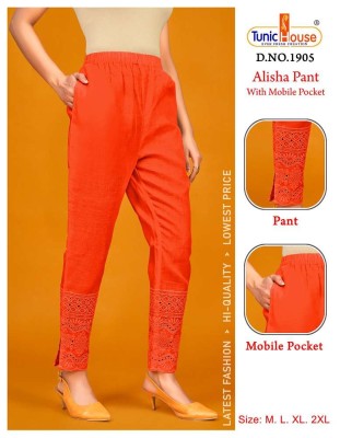 Tunic house new alisha New Cotton Pant Collection bottom wear catalogs