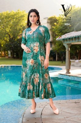 V. Raaji Launched Gerua New One Pice Tunic  Catalogue western wear catalogs
