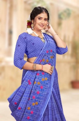 VJ Vasundhara Vol 01 presented Heavy Cotton printed fancy saree with blouse catalogue at affordable rate sarees catalogs