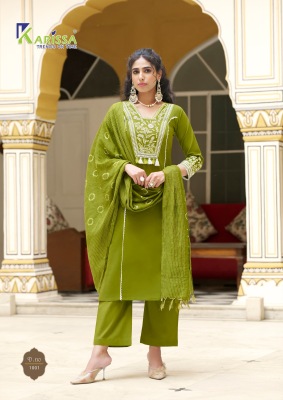 Vaani by Krissa Premium Pure Heavy linen top bottom and dupatta catalogue at affordable rate readymade suit catalogs