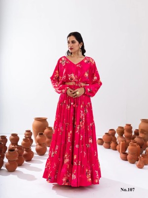 Vallari vol 1 by Lucaya stunning designer crop top with lehenga catalogue  gown catalogs