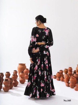 Vallari vol 1 by Lucaya stunning designer crop top with lehenga catalogue  gown catalogs