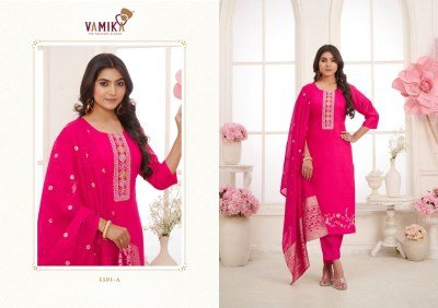 Vamika Jannat Vol 02 Elegant Heavy Viscose Silk Handworked Suit with Organza Digital Print Dupatta Wholesale kurtis catalogs