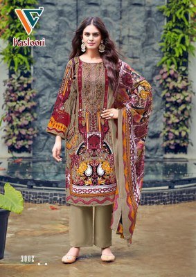 Vandana Creation KASTOORI Vol-03 Cotton Print Patch Work 3-Piece Dress Material dress material catalogs