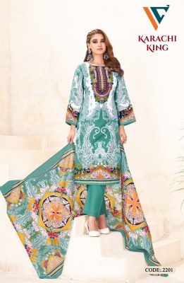 Vandana Creation Karachi King Vol 22  Exclusive Unstitched Collection for Wholesale dress material catalogs