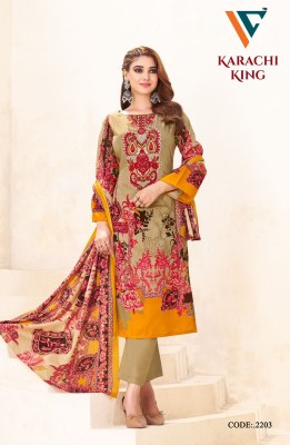 Vandana Creation Karachi King Vol 22  Exclusive Unstitched Collection for Wholesale dress material catalogs