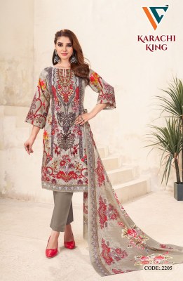 Vandana Creation Karachi King Vol 22  Exclusive Unstitched Collection for Wholesale dress material catalogs