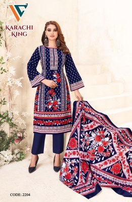 Vandana Creation Karachi King Vol 22  Exclusive Unstitched Collection for Wholesale dress material catalogs