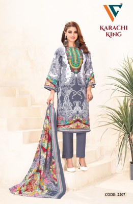 Vandana Creation Karachi King Vol 22  Exclusive Unstitched Collection for Wholesale dress material catalogs