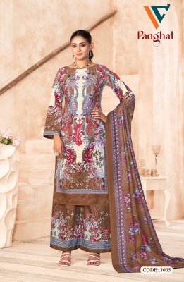 Vandana Creation Panghat Vol-03 Pakistani Print Cotton Palazzo Unstitched Suit Set Printed Palazzo, Soft Cotton Dupatta Wholesale dress material catalogs