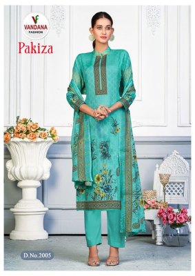 Vandana fashion by Pakiza vol 2 indo cotton with designer printed dress material unstitched catalogue salwar kameez catalogs