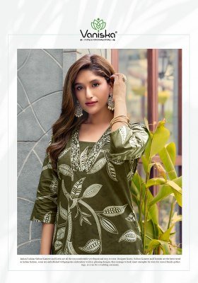 Vaniska Cotton Candy Vol 1 A-Line Cotton Kurti Pant Set (S–4XL) kurtis
