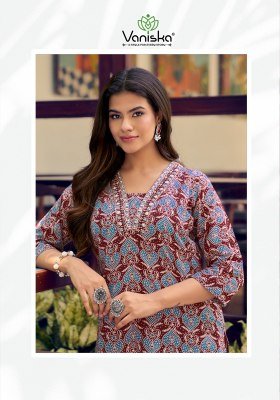 Vaniska Cotton Candy Vol 1 A-Line Cotton Kurti Pant Set (S–4XL) kurtis