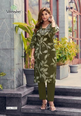 Vaniska Cotton Candy Vol 1 A-Line Cotton Kurti Pant Set (S–4XL) kurtis