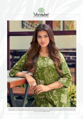 Vaniska Cotton Candy Vol 1 A-Line Cotton Kurti Pant Set (S–4XL) kurtis