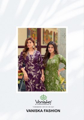Vaniska Cotton Candy Vol 1 A-Line Cotton Kurti Pant Set (S–4XL) kurtis