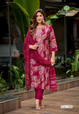 Vaniska Fiona Kurti Pant with Dupatta kurti pant with dupatta Catalogs