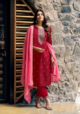 Vaniska by fiza vol 1 straight cut kurti pant and dupatta catalogue at affordable rate readymade suit catalogs