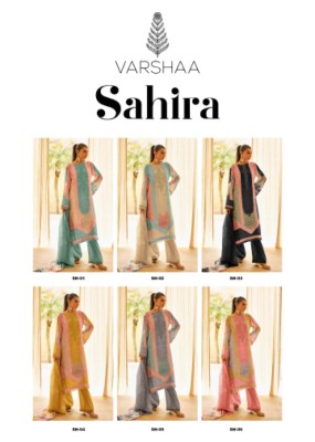 Varsha Sahira cotton digital printed exclusive salwar suit catalogue in wholesale rate salwar kameez catalogs