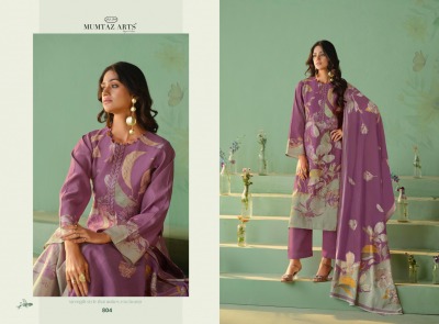 Varshika by Mumtaz arts pure Maslin digital printed fancy embroidered dress material collection at low rate  salwar kameez catalogs