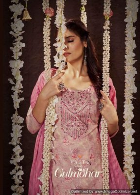 Vastu by Gulmohar vol 1 pure cotton readymade suit catalogue at affordable rate Amavi
