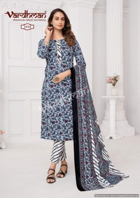 Vedika vol 1 by Vardhman pure cotton printed unstitched dress material catalogue at affordable rate salwar kameez catalogs