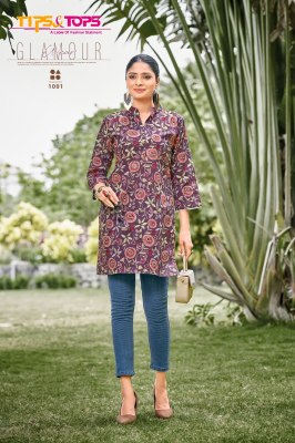 Victoria vol 4 by Tips and tops Premium cotton foil prints western tops catalogue at low rate western wear catalogs