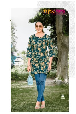 Victoria vol 4 by Tips and tops Premium cotton foil prints western tops catalogue at low rate western wear catalogs