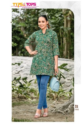 Victoria vol 4 by Tips and tops Premium cotton foil prints western tops catalogue at low rate western wear catalogs
